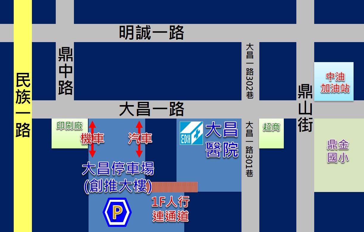 eddhparking map